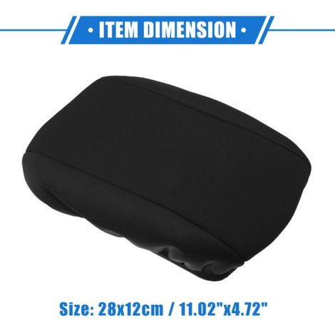 Housse d'accoudoirs Housse De Protection Pour Accoudoir pour chevy Cruze 2017-2019, En Tissu Néoprène Noir (1/5)