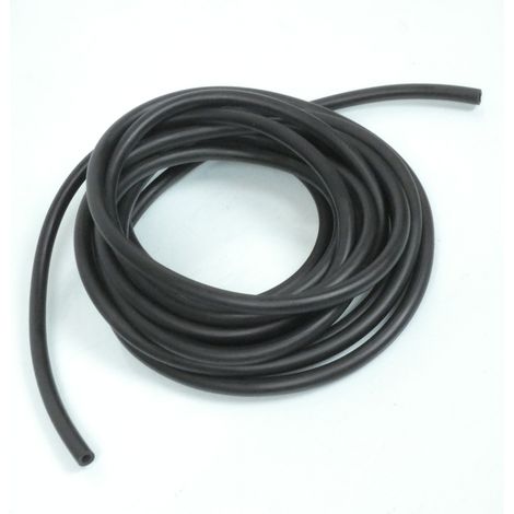 Rouleau de durite d'essence noir Ø6.5x11.5mm x L7.5m Emgo pour (1/2)