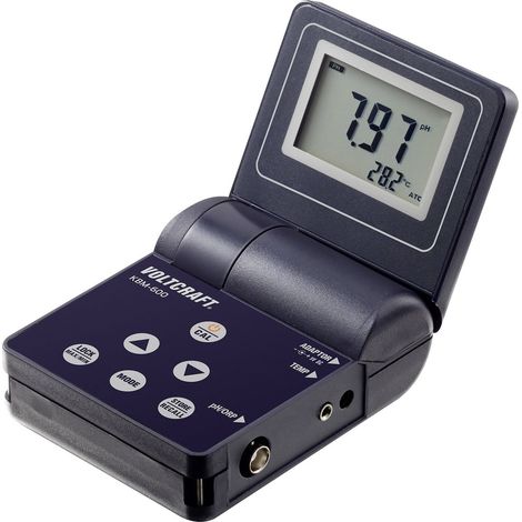 VOLTCRAFT KBM-600 Kombi-Messgerät Redox (ORP), pH-Wert, Temperatur (1/5)