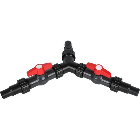 20/25mm (3/4" 1") Répartiteur en Y Distributeur d'eau pour Pompe de Bassin CST-01F (1/5)