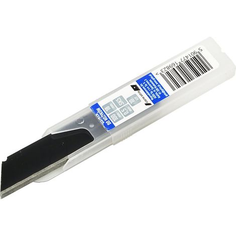 Hojas de cuchillo 100x18x0.5mm SK5 (hoja negra) 10 unidades (400) (1/3)