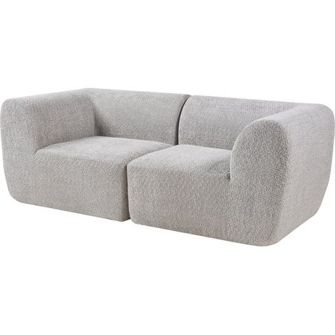 Divano/poltrona modulare 2 posti grigio 030009150