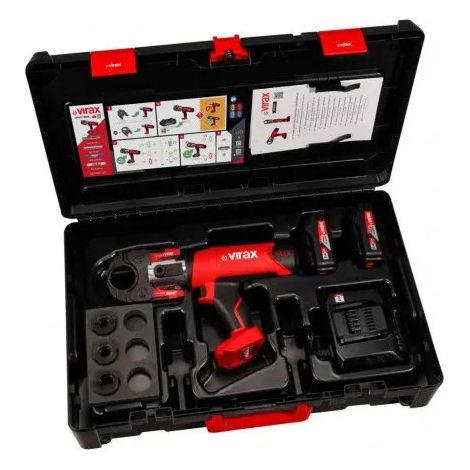 VIRAX Prensa electromecánica Viper M2X + TH 16-20-26 + 2 baterías - 253557