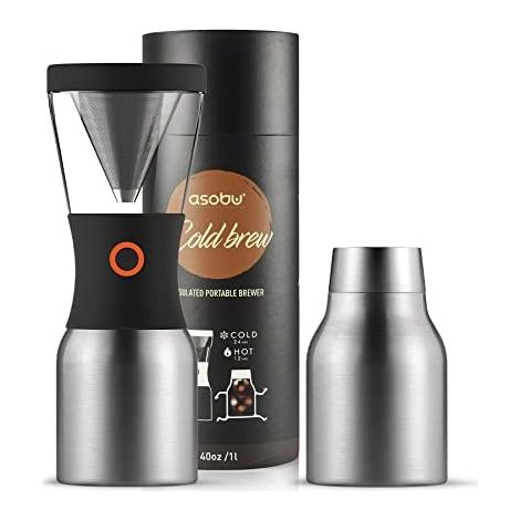 asobu Asobu - Cold Brew Kaffeebereiter Silber (KB900 Silver) (1/5)