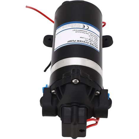 Hochdruck-Membranpumpe (160 PSI), Wasserfördermenge 5,1 l/min, Förderhöhe 3 m, 12 V DC (1/5)
