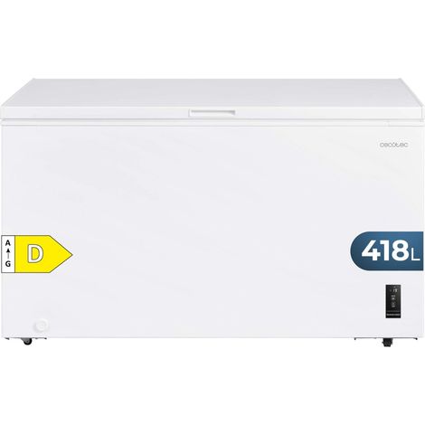 Congelatore orizzontale Cecotec 418 litri bianco elettronico LED