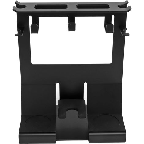 Aufbewahrungsregal für Kaffeezubehör, Tamperstation, Hammerhalter, schwarzes Regal für 51/54-mm-Griffe, für Zuhause, Restaurant, Café, Büro (1/5)