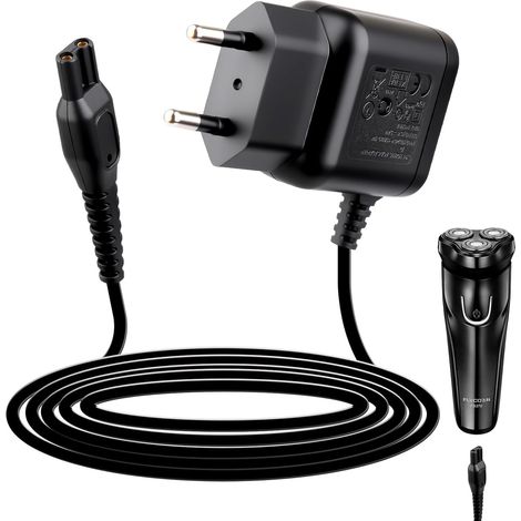 15V HQ8505 Chargeur Tondeuse Rasoir Compatibilité avec Rasoir hq8505 7000 5000 mg 5750 mg 7790 mg 7770 mg 7720 BG5020 15V Chargeur Tondeuse Barbe 5.4W Cordon Alimentation Rasoir (1/5)