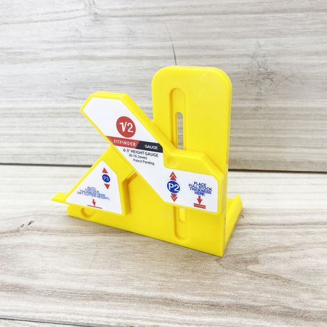 Guide de Coupe et Perçage pour Bois – Conçu pour les Travaux de Mi-Épaisseur et la Réalisation d'Onglets Précises – Gabarit Universel pour Scie et Perceuse (1/5)