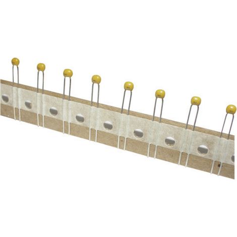 TANCAP CT4-0805B104K500C1T Keramik-Kondensator THT 100 nF 50 V 10 % (B x H) 4.2 mm x 25 mm 1 St. (1/3)