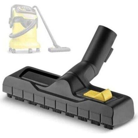 Brosse de sol pour aspirateur - ZOR® - 35 mm - Compatible Kärcher WD3, WD4, WD5, WD6 - Sec/humide - Réglable (1/4)