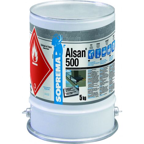 Résine polyuréthane pour étanchéité circulable - ALSAN® 500 RAL1001 - 5kg