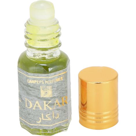 Ätherisches Öl in einer 3-ml-Miniflasche, natürlicher Duft, pflanzliche Öle für die tägliche Anwendung zur Wiederherstellung von Vitalität und Klarheit. DAKAR (1/5)