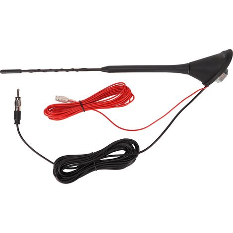 Antenne Radio Voiture Universelle FM AM, Haute Performance 87.5‑108MHz pour Véhicule (1/5)