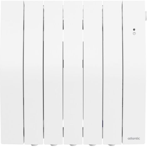 Atlantic – Radiateur à inertie fluide 1000W horizontal – Chaleur douce et constante – Détection automatique d'ouverture fenêtres – 500609