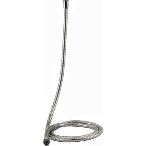 Tubo flessibile cromato per doccia vasca da 2.5 metri laccio con attacco 1/2 pollici per soffione bagno