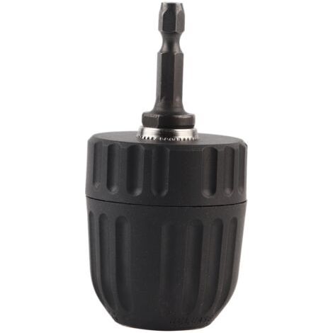 Mandrin de perçage sans clé 3/824UNF 0,810 mm avec adaptateur de tige hexagonale 1/4'' (1/5)