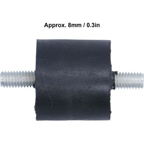 Isolateurs Antivibratoires Caoutchouc 10 Pièces Absorption Chocs Élastiques Réduction Bruit (1/4)