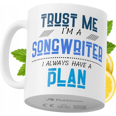 Lustige Kaffeetasse für Songwriter mit witzigem Textdesign – ideal für Geburtstage, Namenstage, Feiertage und besondere Anlässe. Hochwertige Tasse für Zuhause, Büro und Arbeit. Farbe: Weiß, 330 ml.