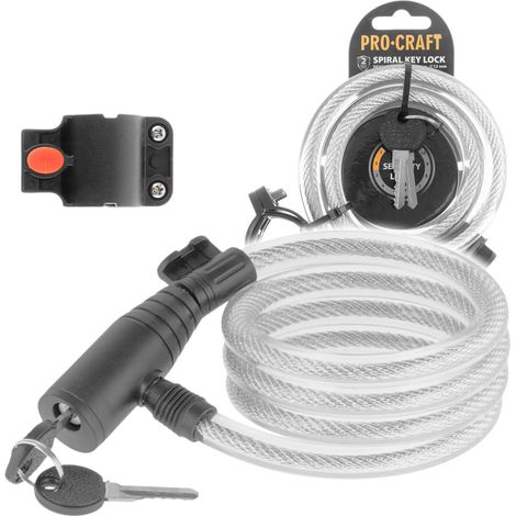 Procraft SC1200.12K Schlüsselschloss Silber mit Schlüssel (1/5)
