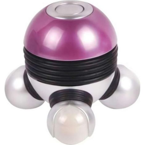 Mini massaggiatore portatile: potenti vibrazioni per il sollievo muscolare e il rilassamento, massaggiatore corporeo vibrante a LED per il dolore alle mani (1/4)