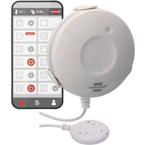 Brennenstuhl Detector de agua Zigbee blanco