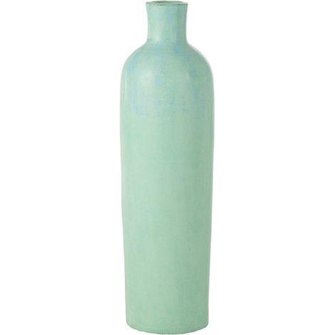 Vase Bouteille Déco "Justine" 100cm Bleu (1/3)