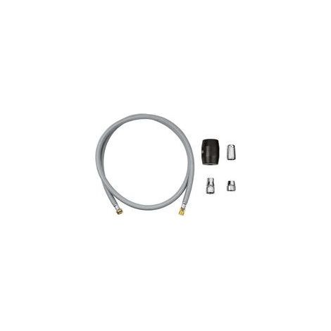 Grifo de cocina flexible con duchita extraíble, compatible con los últimos modelos de grifos Grohe, trenzado en nailon, 48293000 (1/2)