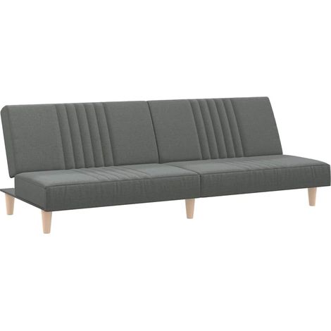Canapé-lit，Canapé convertible gris foncé tissu CFW26455 (1/5)