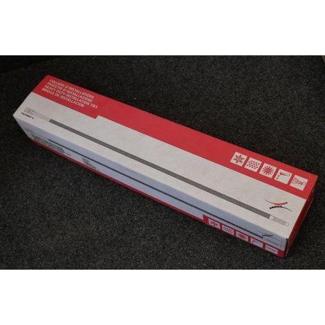 Colliers de serrage noir 9x510mm en polyamide 12 (Boîte de 100 ) serrage max 140mm exterieur KLAUKE (1/2)