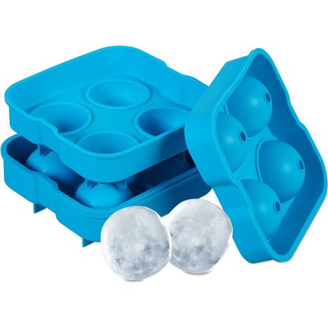 Silikon Eiswürfelform 2er Set