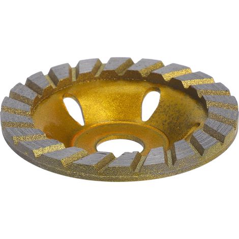 Meule Boisseau Diamantée pour Pierre et Béton, Polissage Propre Disque Turbo 80mm, Usage Meuleuse, Forte Résistance à L’usure, pour Bricoleurs et Pros (1/4)