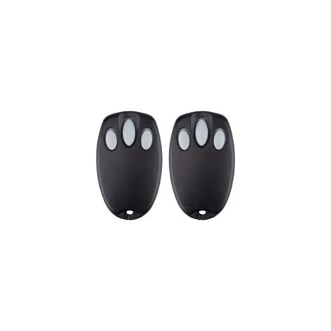 Transmisor de puerta de garaje portátil de repuesto (paquete de 2) para Chamberlain Liftmaster Motorlift 94335E, 84335E, ML700, ML500, ML850, Merlin+, C945, C840 Security+, 433,92 MHz (1/5)