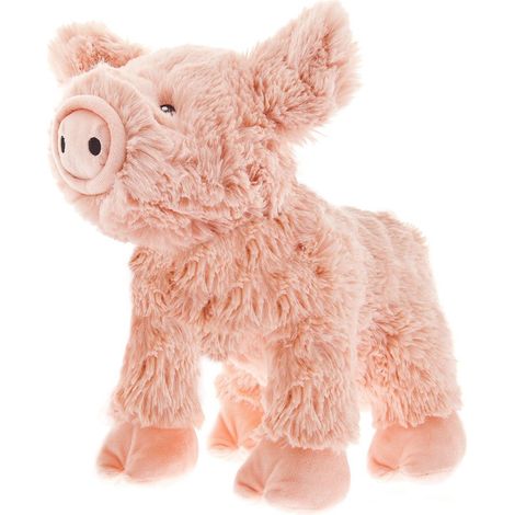 Peluche Maialino Ferribiella con squeaker e crackle per cani