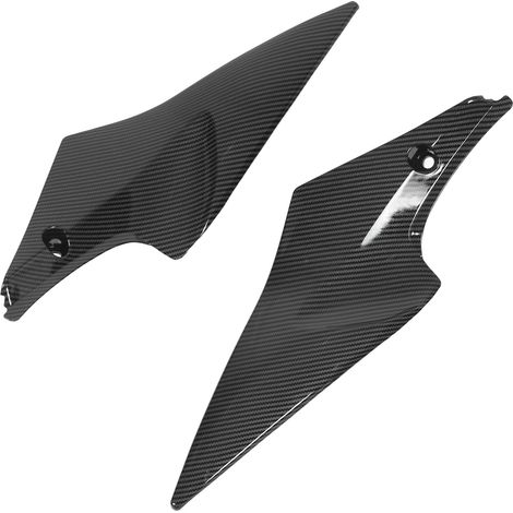 2x Panneaux latéraux de réservoir Carbone, kit carénage gauche/droite pour Suzuki GSX-R 600 750 2006-2007, remplacement compatible (1/5)