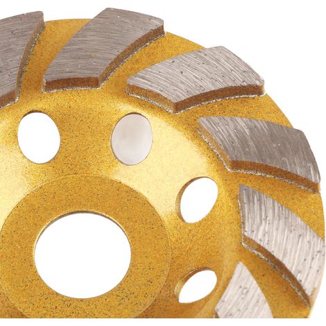 Disque de ponçage diamant 100mm, meule abrasive 8 trous, polissage granit marbre, outil de surfaçage haute performance (1/5)
