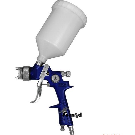 AEROGRAFO VERNICIATURA PROFESSIONALE HVLP SPRAY GUN 600cc UGELLLO 1.4 OX