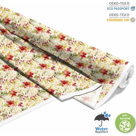 Outdoor dekostoffe oxford - Motiv Blumen I DX5105 (1/5)
