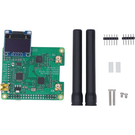 Module point d'accès Wi-Fi USB multimode, carte d'extension Raspberry Pi, point d'accès MMDVM, passerelle radio numérique DMR P25 YSF DSTAR, double répéteur avec écran (1/5)
