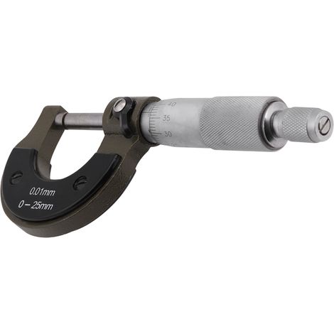 1pc Micromètre Extérieur de Haute Précision 0-25mm pour Mesure d'Épaisseur et de Diamètre (1/5)