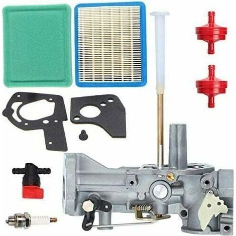 Carburateur de Rechange pour Moteurs Briggs & Stratton, Numéro de Pièce 498298, 692784, 495951, 492611, 495426, 490533, Convient pour les Moteurs de 5HP. (1/4)