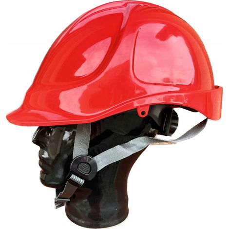 Casco da lavoro THOR INDUSTRIAL a 4 punti ROSSO (1/5)