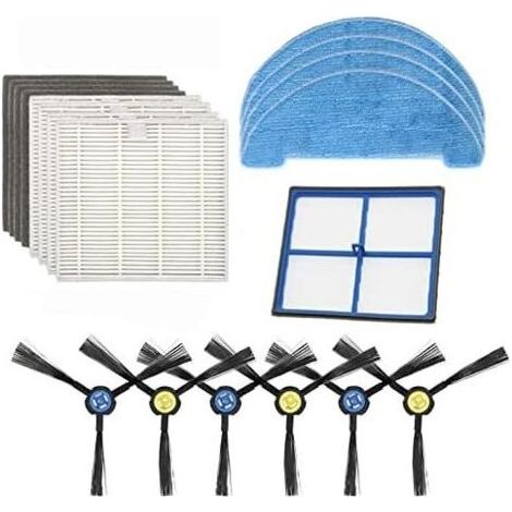 Lot de 6 filtres pour ECOVACS T30 PRO Omni pour Deebot T30 Max (1/2)
