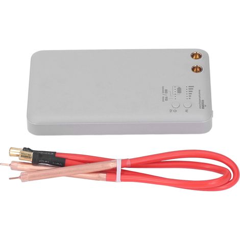 Mini Soudeuse par Points avec Écran LCD, Puissance de Sortie Réglable sur 6 Niveaux, Appareil de Soudage Portable pour Bricolage DIY (1/5)