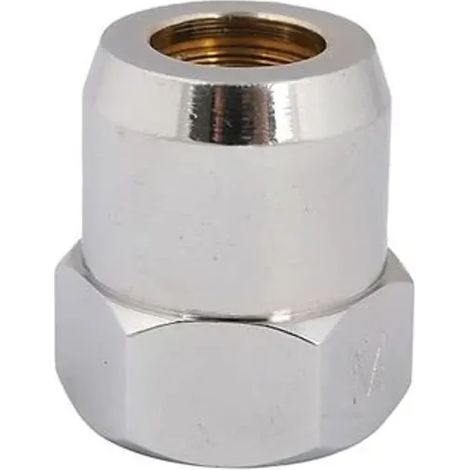 JS Raccordo a compressione, con compensazione della lunghezza, DN10, 3/8'' x 10mm, in cromo, 0018981050001
