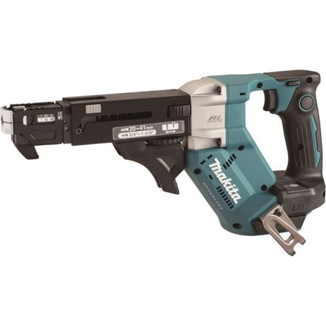 Makita - Atornillador para tabiquería seca AKU de 18 V con caja de almacenamiento, sin batería ni cargador DFR452Z