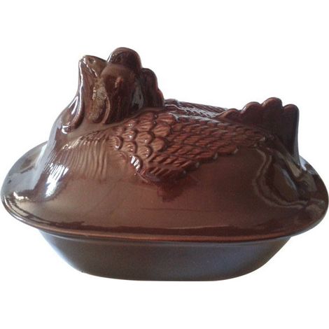 Cocedor de pollo con tapa de 38x21 cm Bruna Coli