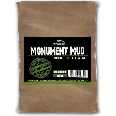 Sustrato para animales excavadores, túneles, terrarios, arcilla 1 kg, seguro (1/5)