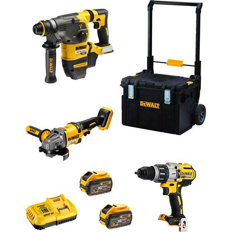 DeWALT Kit FVK381TSX2HD-QW 54V/18V (DCH333 + DCD996 + DCG418 + 2 x 9,0 Ah + DCB118 + DS450 DWST1-75668) (1/5)