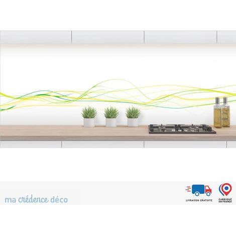 Crédence : Courbes abstraites 2 - Alu composite - 180 - 60 (1/3)